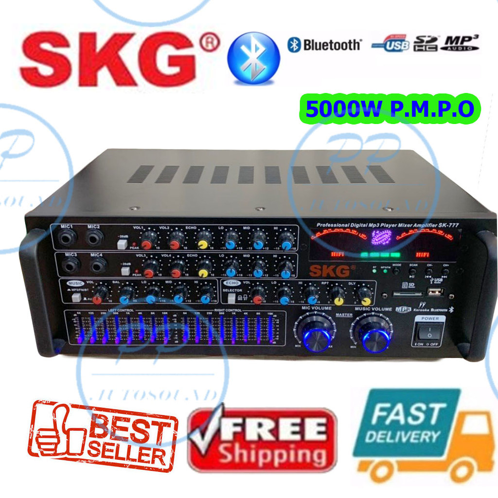 ชนิด SK-777พี. O Bluetooth USB 5000W (จากประตูสู่ประตู) (PT Shop
