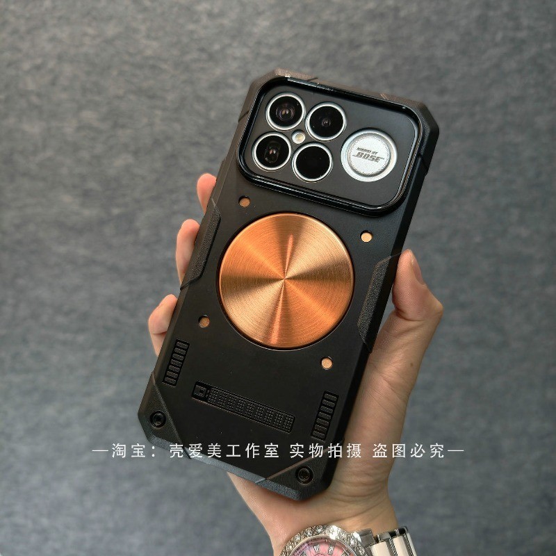 Mech สไตล์ทองแดงสีม่วงกระจายความร้อนเคสโทรศัพท์สําหรับ XIAOMI Poco F8 X8 F7 X7 F6 F5 X6 Pro/Ultra Strong แม่เหล็ก anti fall ฝาครอบป้องกัน ﻿เปลือกกระจายความร้อนกราฟีน