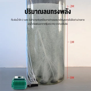 ปั๊มลมออกซิเจน ปั๊มลมเสียงเงียบ แรงสม่ำเสมอ LP60 LP100 LP200 ประหยัดไฟ ให้ลมแรง ออกซิเจนบ่อปลา ปั๊มลมบ่อปลา