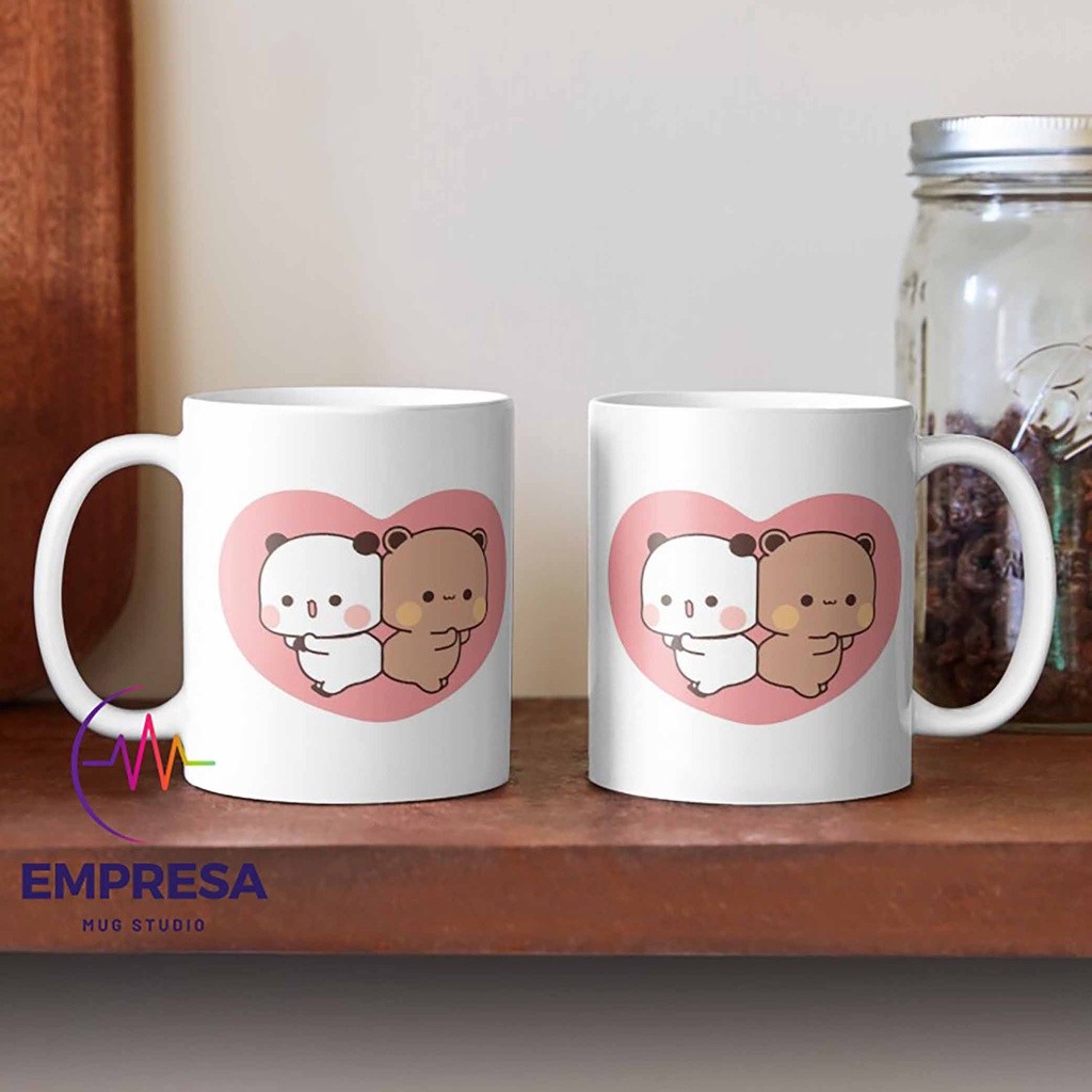 Panda Bear Love Bubu Dudu Tea แก้วกาแฟน้ํา
