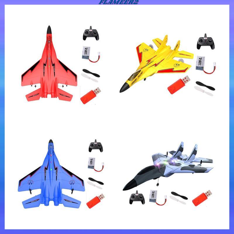 [Flameer2] RC Glider Airplane Kit ของเล่นโฟมทนทานพร้อมไฟ LED สําหรับงานปาร์ตี้โปรดปรานกิจกรรมกลางแจ้