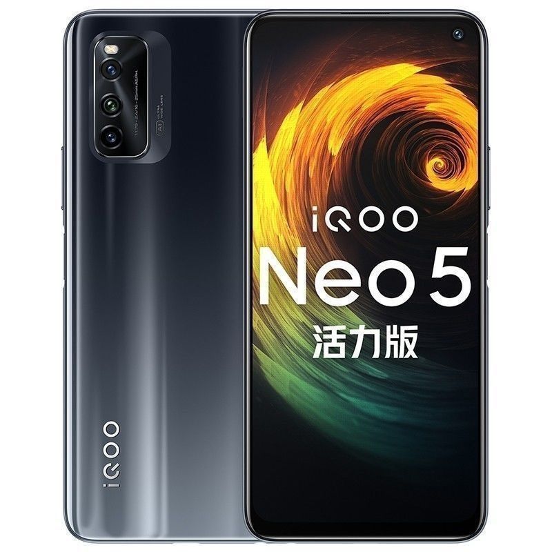 [มือสอง] ราคาถูก iQOONeo5 Vitality Edition โทรศัพท์มือถือมือที่สอง Snapdragon 870 โปรเซสเซอร์ 144hz 