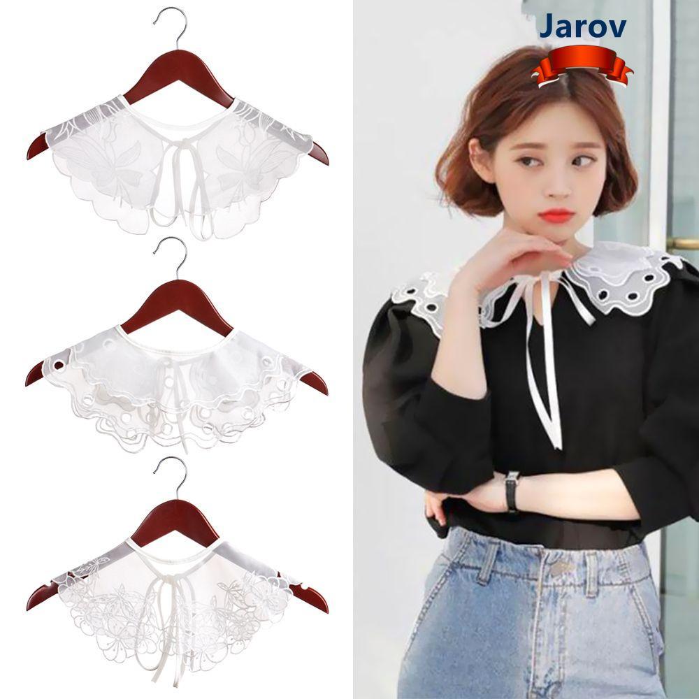JAROV False Tie Vintage Cotton Lace Clothes Accessories