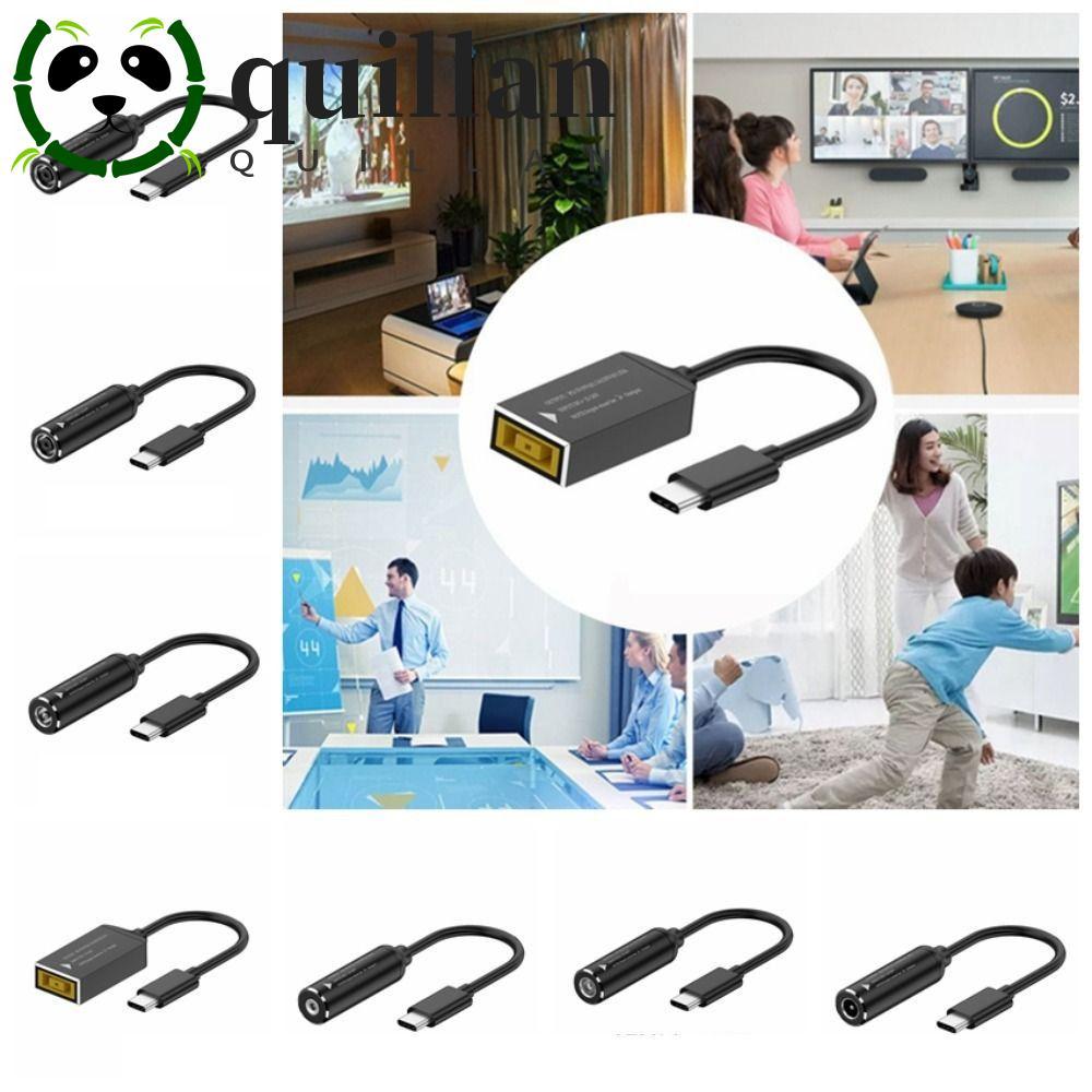 QUILLAN Type-C To DC Jack สายชาร์จ, PD 65W PD Output DC To Type-C สายชาร์จ, Plug and Play Transfer F