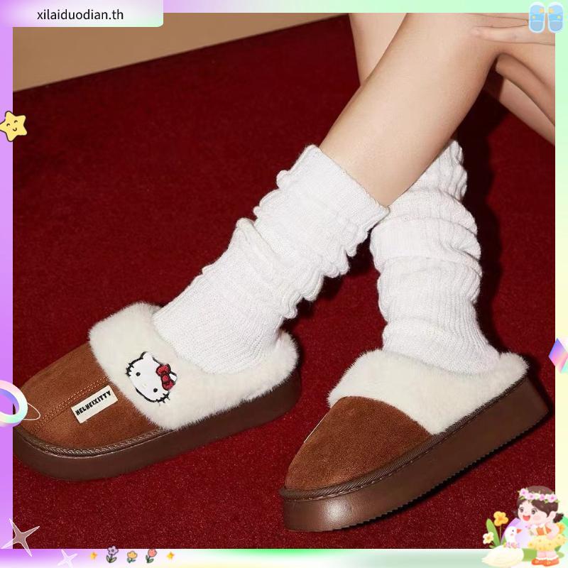[พร้อมส่ง]รองเท้า Gukoo x Hello kitty ของแท้🍒🎀💯