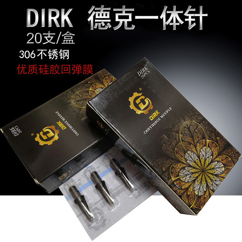 DIRK DIRK DIRK Tattoo Integrated Needle Tattoo Needle Premium Short Needle Round Needle Row Needle 2