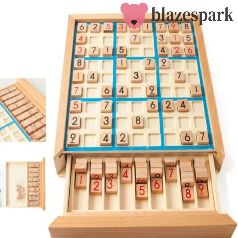 BLAZESPARK Sudoku Crosswords ของเล่น, Sudoku การศึกษาหมากรุก Sudoku, หลัก Infig Logic หมากฮอสตัวเลข 