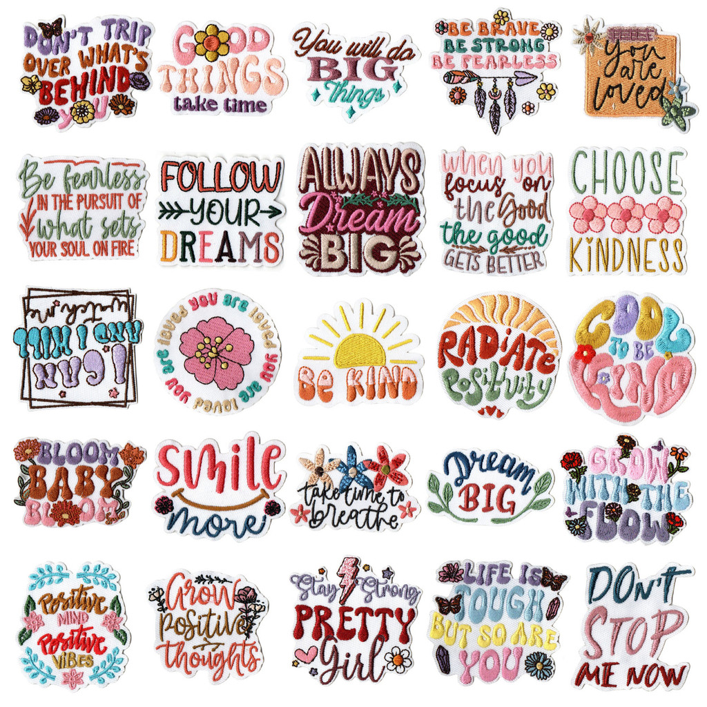 Pro Patch Store แพทช์ Bohemian Inspired DIY สำหรับตกแต่งเสื้อผ้าและป้ายสติกเกอร์