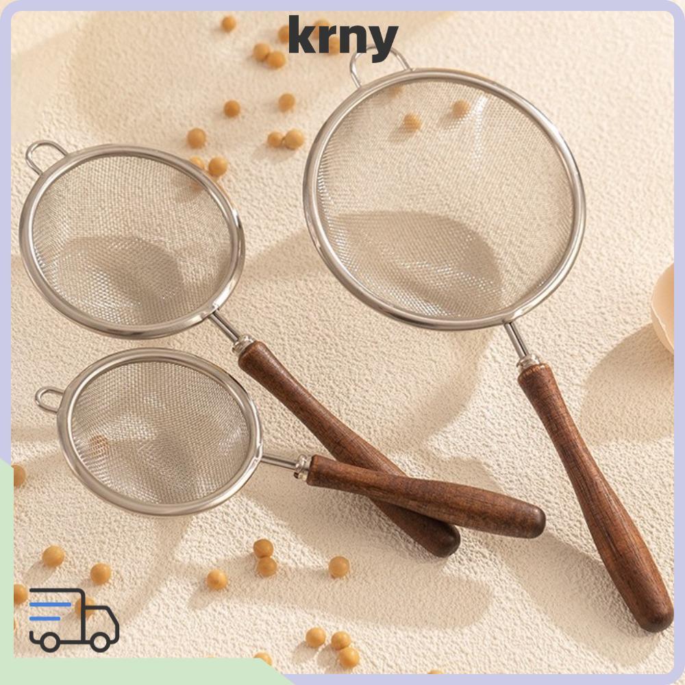 KRNYKTH Matcha Sifter, Very Fine Mesh Rust-Proof Fine Mesh Filter, สแตนเลสแบบพกพาทําความสะอาดง่ายอาหารขนาดเล็กสําหรับห้องครัว