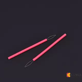 KNMSA] 10 ชิ้น Turtlenector Threading เข็มจักรเย็บผ้าเครื่องมือทรงกระบอกที่มีสีสันเข็ม Threader เย็บ Threader DIY อุปกรณ์เสริม สนค