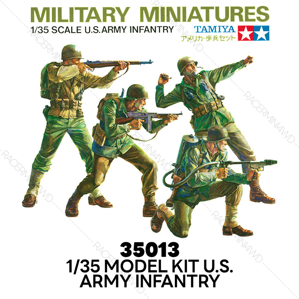 TAMIYA 35013 1/35 Model Kit U.S. Army Infantry