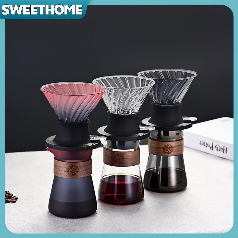 SWEETHOME Immersion Coffee Dripper Switch Pour Over Dripper Immersion Dripper Switch เครื่องชงกาแฟแก