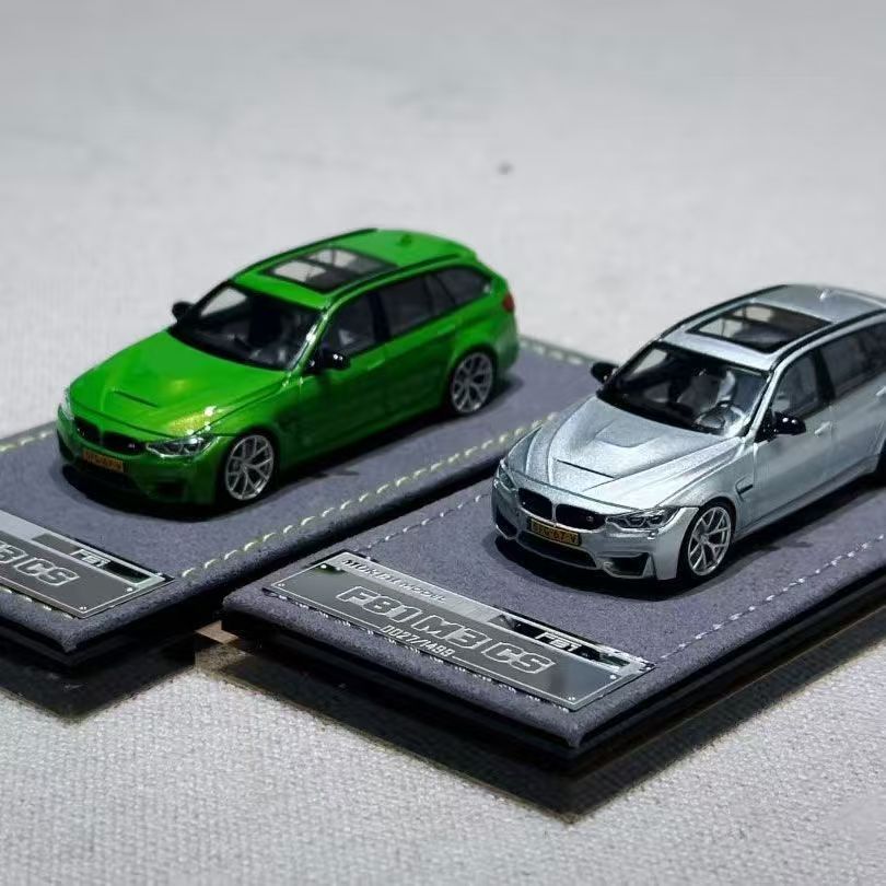 MORTAL 1/64 BMW M3 F81 โลหะผสมโมเดลรถDiecastของเล่นของขวัญวันเกิด