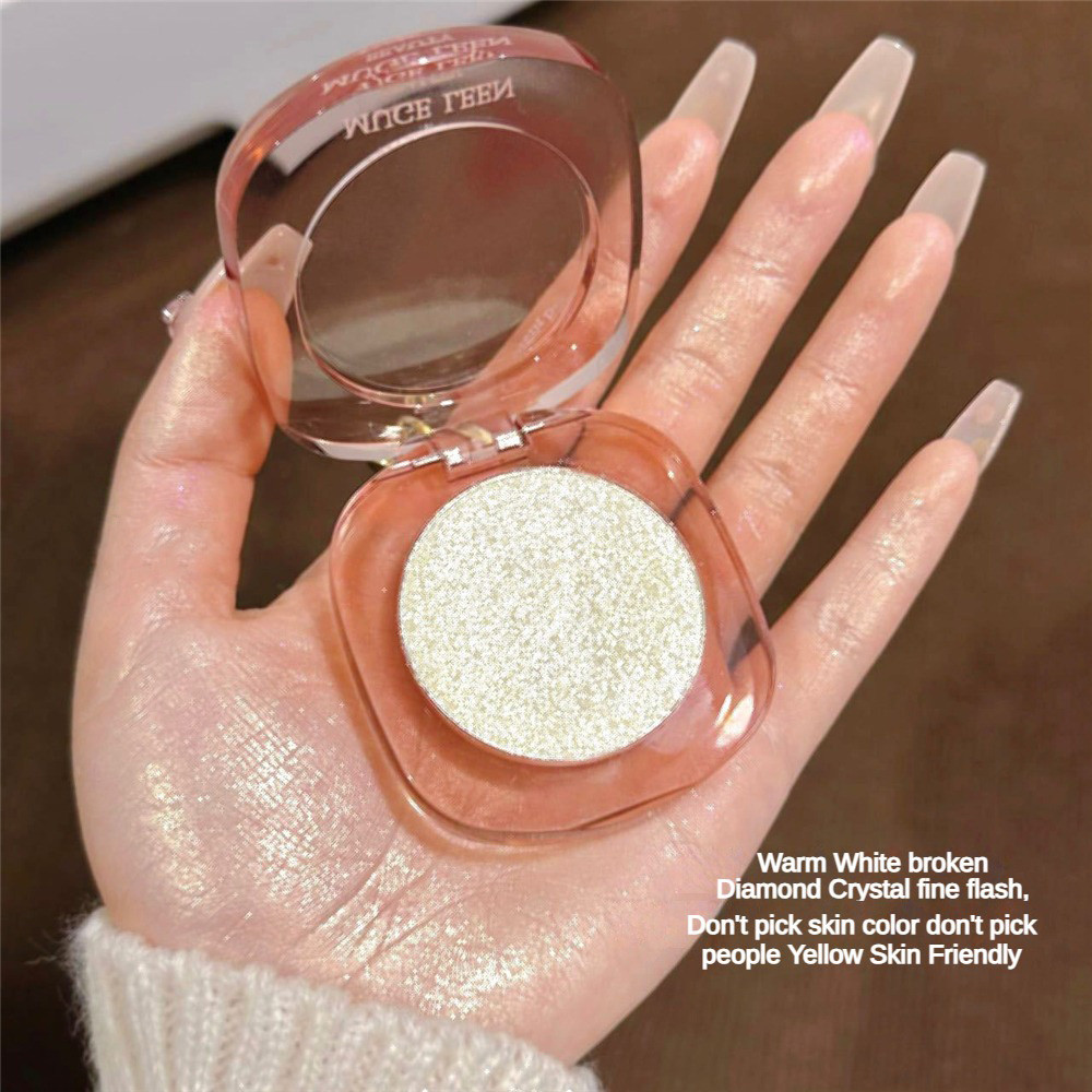JIANGZHIB MUGE LEEN Hydisk Sia Diamond D Flash Highlighter แป้งซ่อมไฮไลท์ ไฮไลท์มันฝรั่ง ไฮไลท์สร้าง