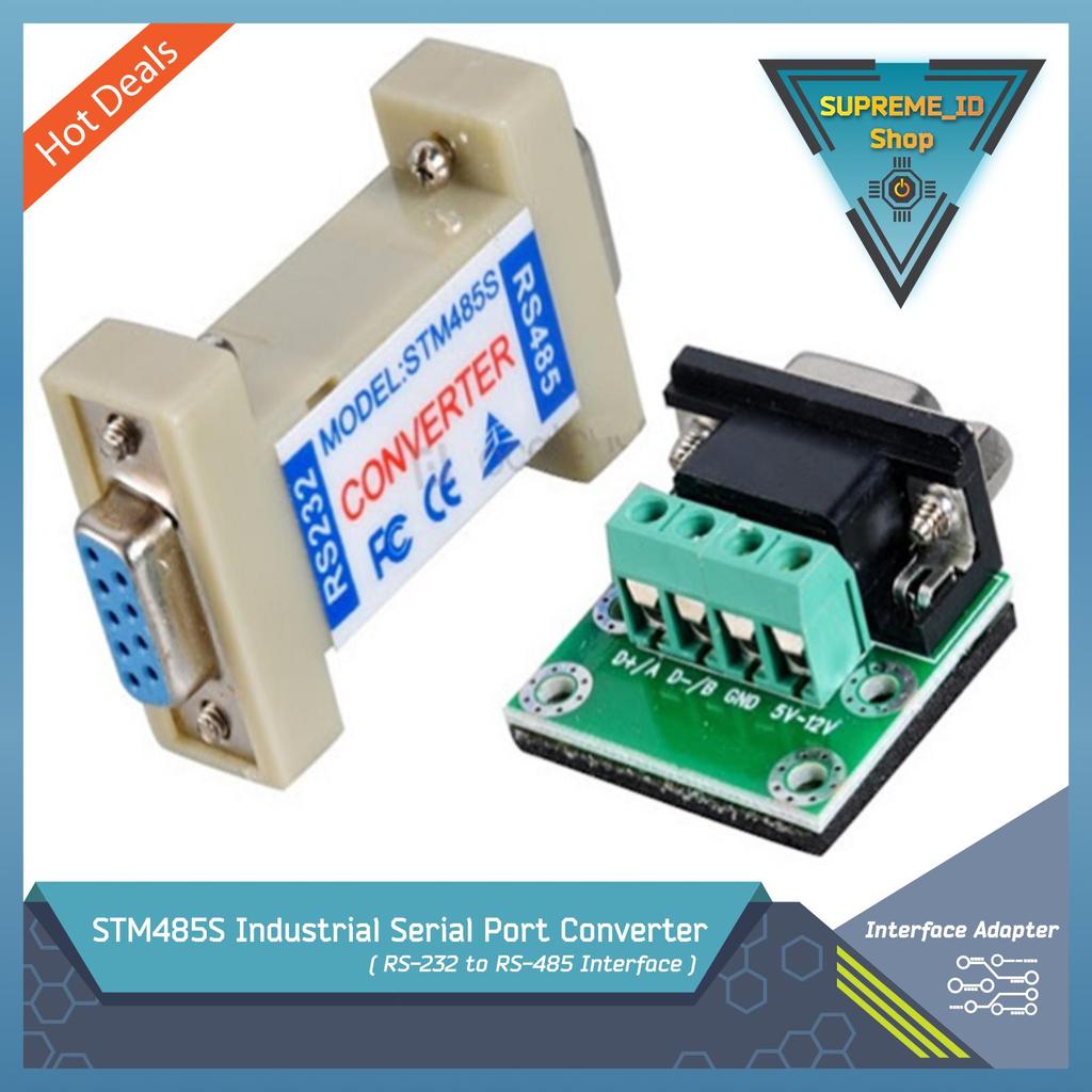 STM485S อุตสาหกรรม TTL / UART RS232 ถึง RS485 Serial COM พอร์ตอะแดปเตอร์แปลงอินเทอร์เฟซ
