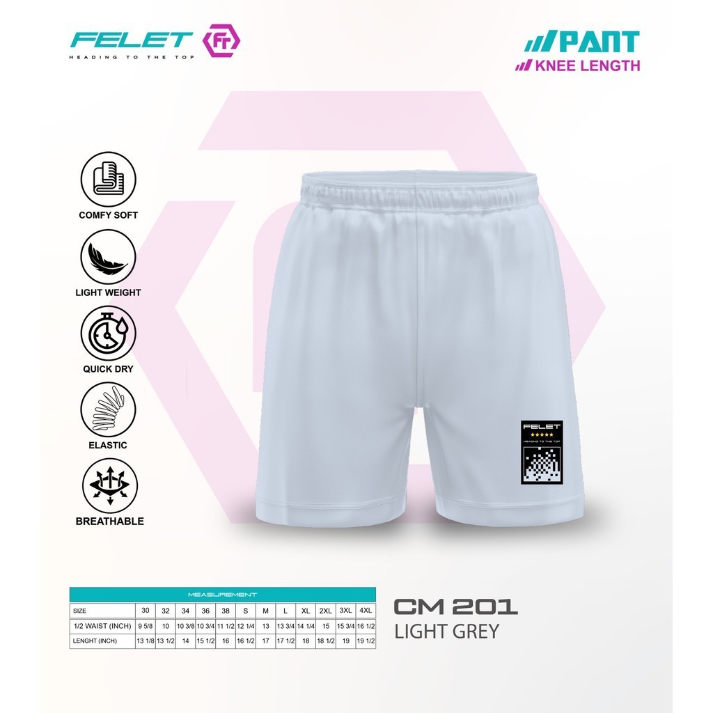 FELET CM 201PantKnee ความยาวโดย FELET