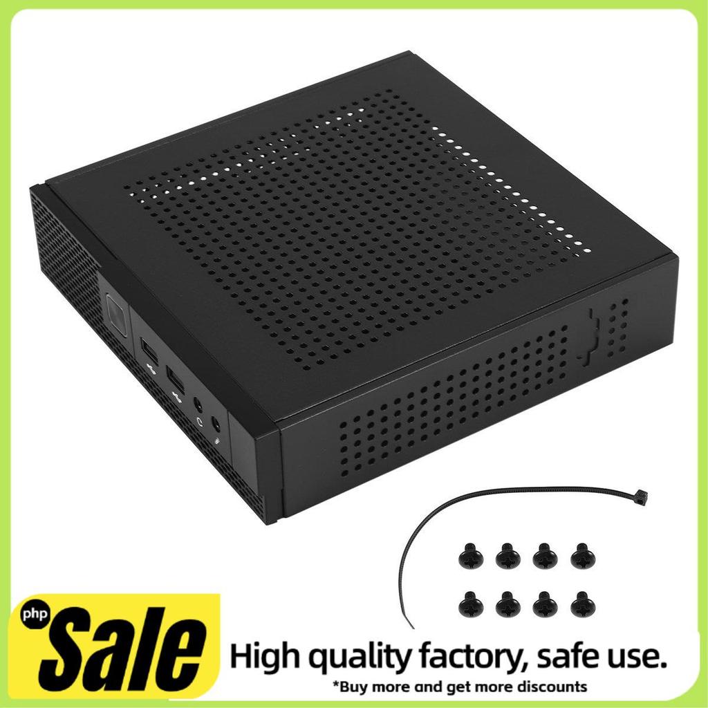 ITX เคสคอมพิวเตอร์ TX02 Mini Desktop Case ควบคุมอุตสาหกรรม HTPC Case