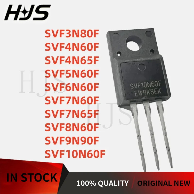 10PCS SVF3N80F SVF4N60F SVF4N65F TO220F SVF4N65 SVF5N60F SVF6N60F SVF7N60F SVF7N60F SVF7N60F S80F S8