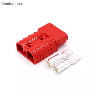 (เวลา) 1PC 600V 50/120A Anderson Plug Set Battery Power Qui Connector Anti Dust Cap Cover Terminal for Trailer Boat Caravan Connections (TH)