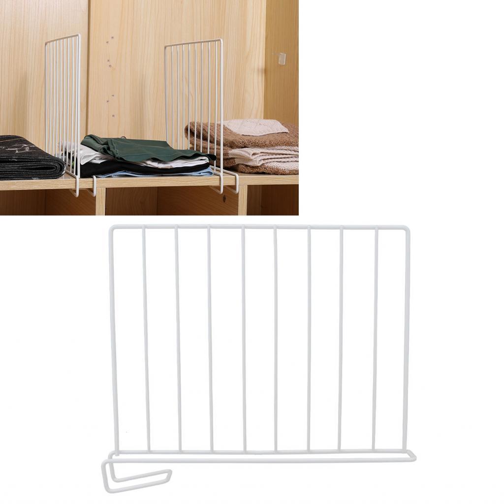 Storage Divider Shelf Partition Plate มีเสถียรภาพสำหรับ Home
