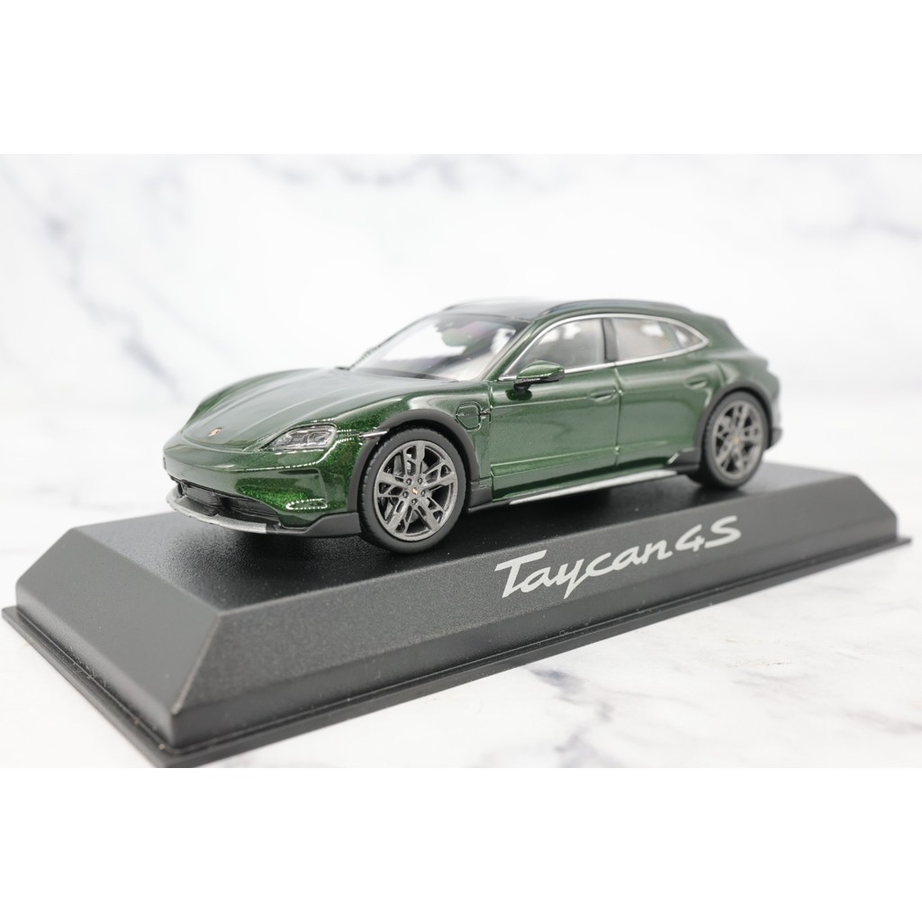 [Orphan] norev 1/43 Porsche taycan 4s Hunting Edition Porsche Taycan Hunting Edition Oak Green Porsc