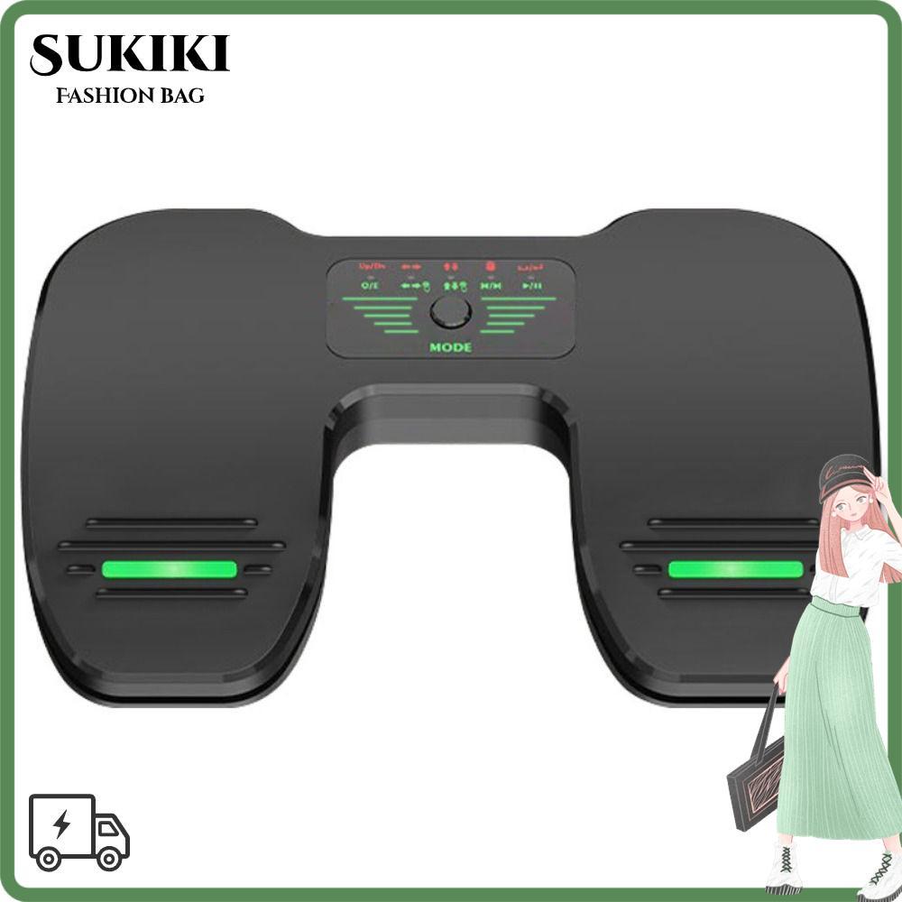 SUKIKI หน้า Turner Pedal, Anti-Skid Pad Universal Wireless Page Turner, Professional Silent Operatio