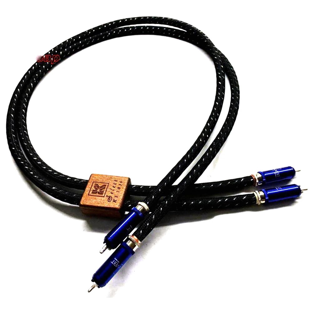 HiFi KS-1036 Audio cable RCA interconnect cable Audiophile RCA TO RCA Audio Cable