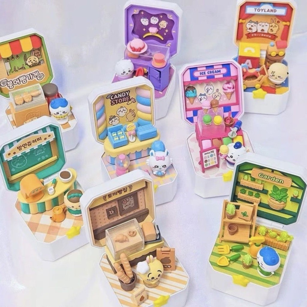 เกาหลี ของแท้ chikawa chikawa chikawa Food Town Store กล่องปริศนา Uzachi Little Eight Hachi/416