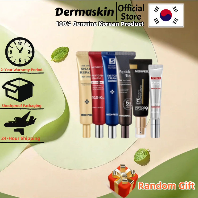 [MEDIPEEL] Snail Repair Eye Cream 40ml/Eye Tox Cream 40ml/Peptide 9 Eye Cream 40ml/Peptide Tox Bor E