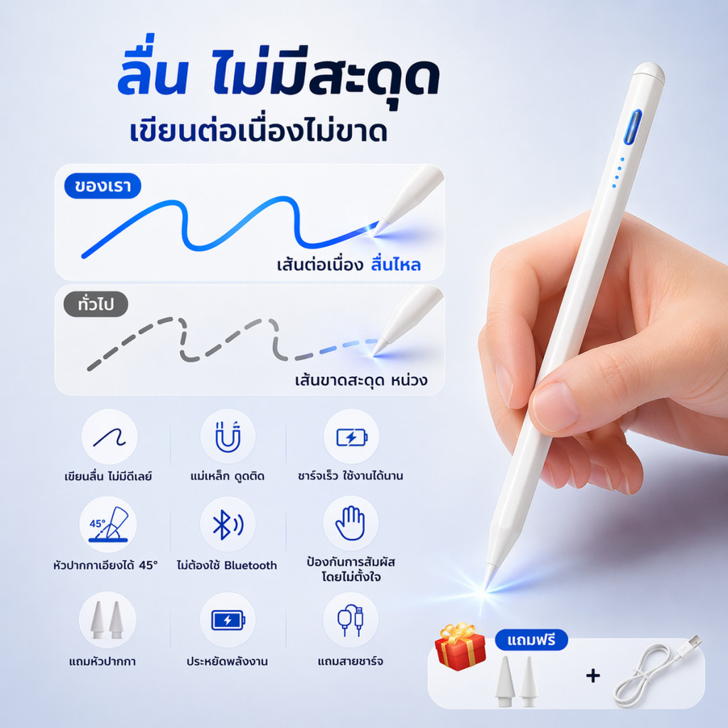 Universal stylus ปากกาสไตลัส สากล สําหรับ Android IOS Touch Pen สไตลัส stylus สไตลัสสากล Stylus pen