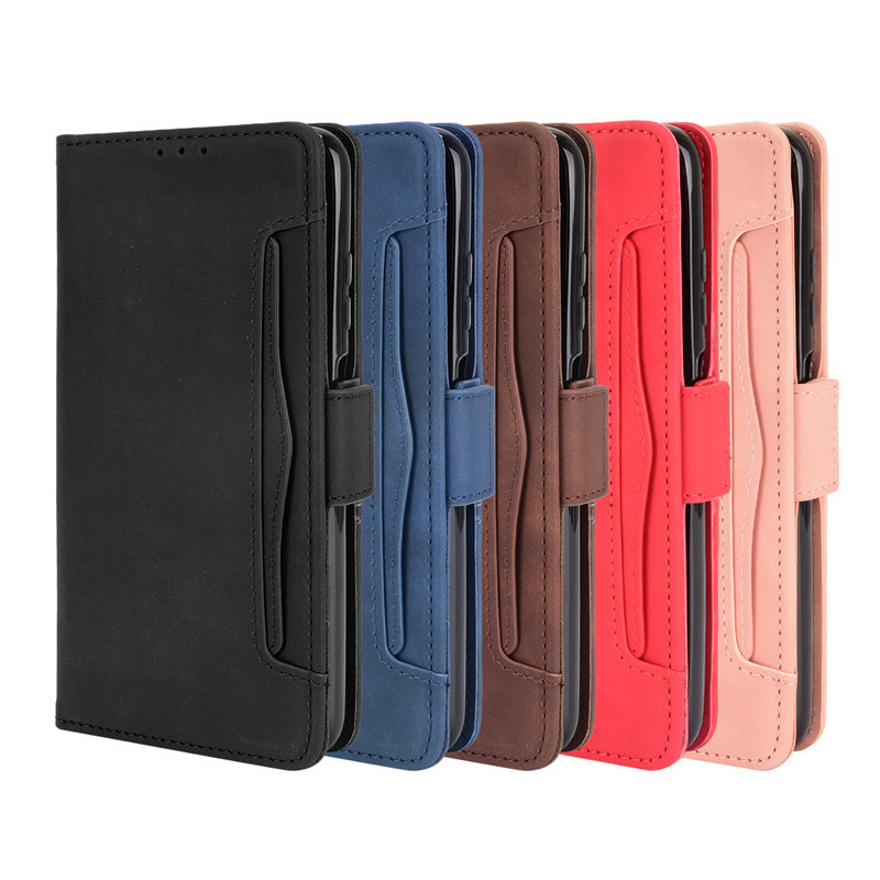 เหมาะสําหรับ HTC Desire 22 Pro โทรศัพท์มือถือซองหนัง HTC D21 Pro เคสโทรศัพท์ Multi-Card Slot Flip Ca