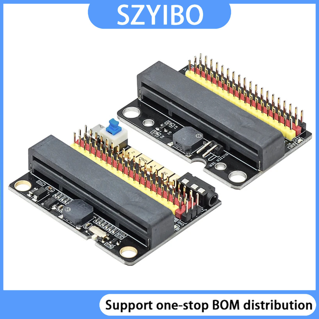 ไมโครไมโคร: บอร์ดขยายบิต IOBIT V1.0 V2.0 microbit อะแดปเตอร์บอร์ดระดับประถมศึกษาการเขียนโปรแกรมเบื้อ