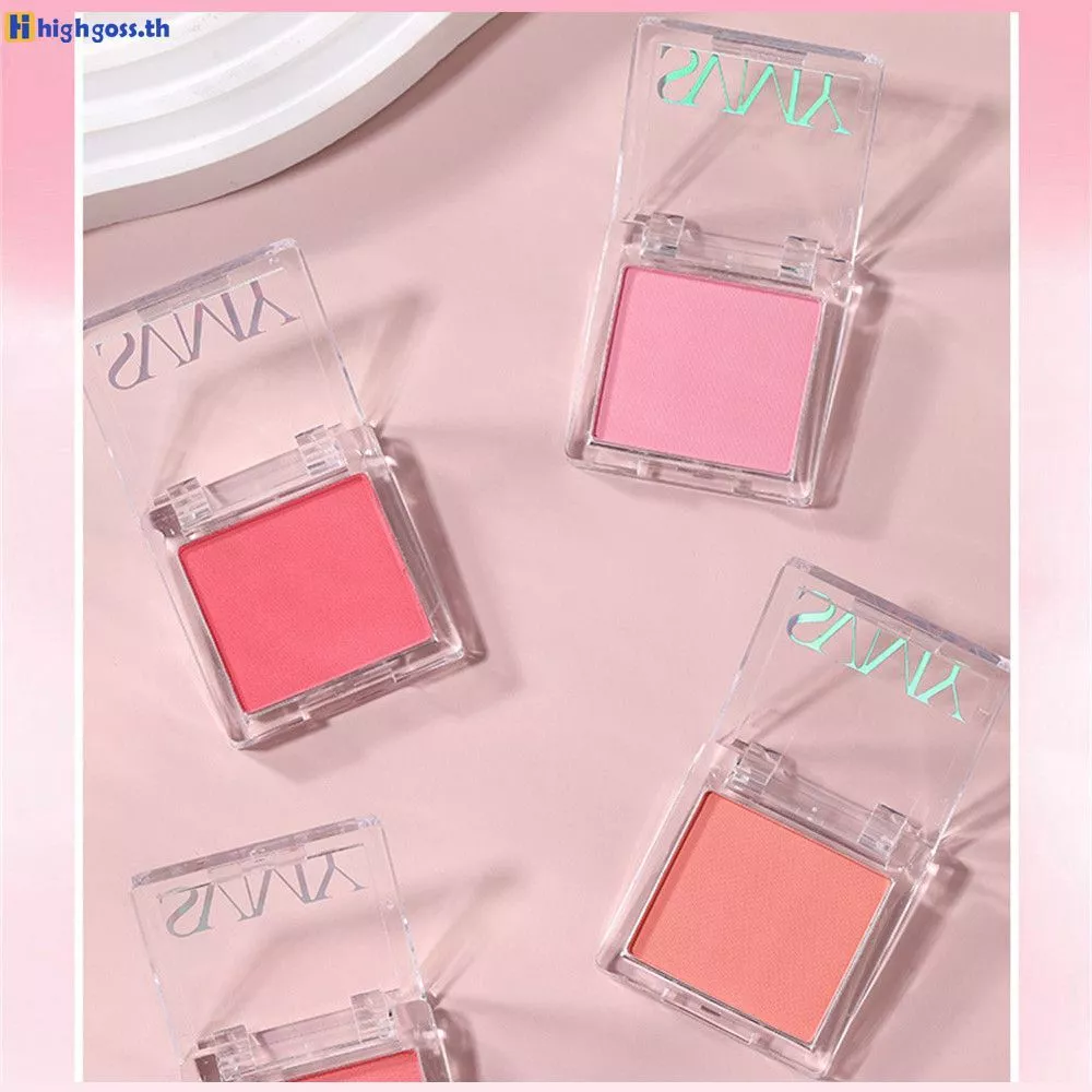 บลัชออนอัดแข็ง สีเหลืองโทนผิว