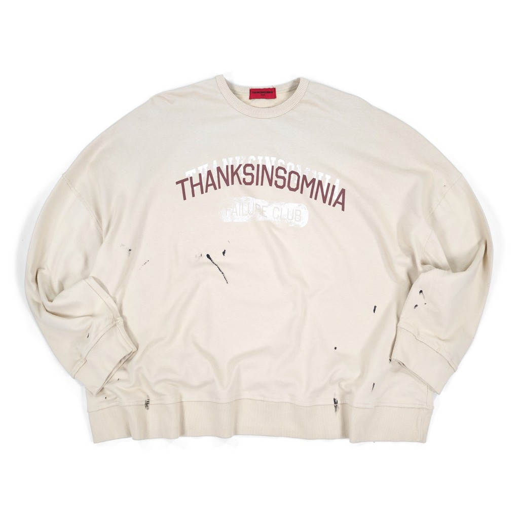 Pamela Cream Thanksinsomnia Sweatshirt