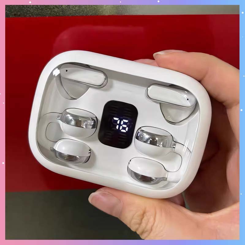 OWS หูฟังไร้สายบลูทูธ V5.4 HiFi ENC E-กีฬาหูฟังสองคู่หูฟัง Gaming Office หูฟังเพลงของขวัญ