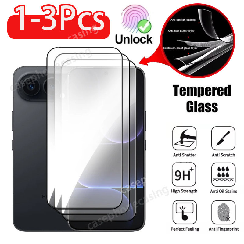 ป้องกันหน้าจอสําหรับ Honor 500 Pro Honor500Pro 5G 2025 ด้านหน้าป้องกันรอยขีดข่วน 9H ความแข็งคลุมทั้ง