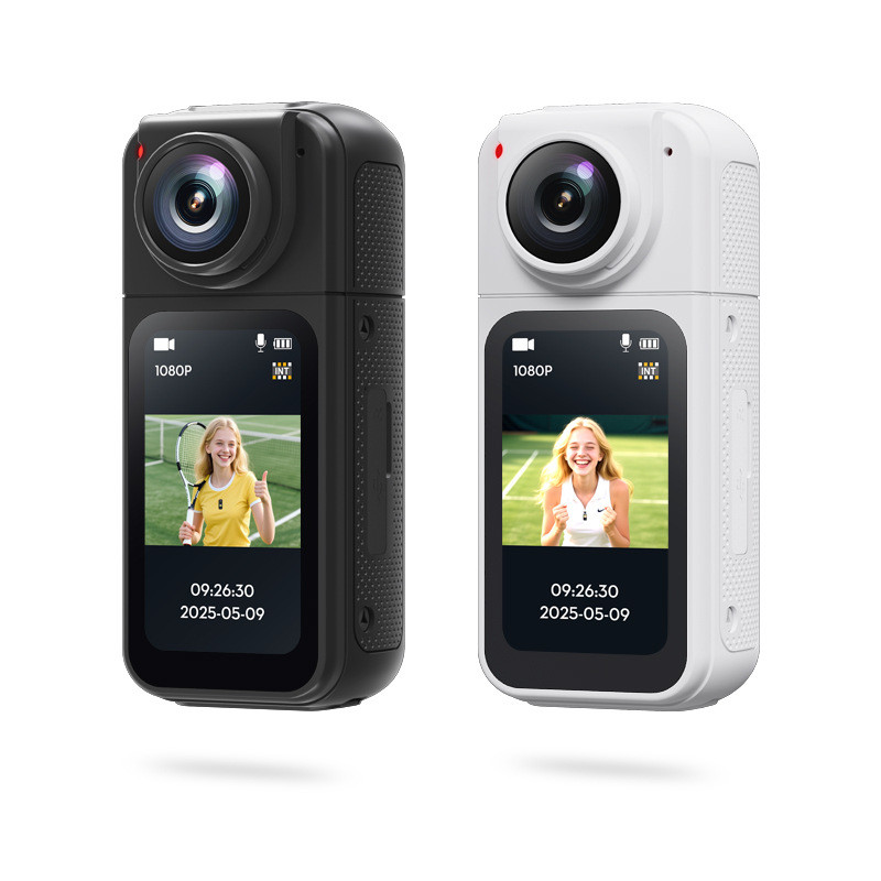 S70 อายุการใช้งานแบตเตอรี่ยาวนานเป็นพิเศษ 1.47 นิ้ว หน้าจอ LCD 2.7K WiFi กล้องนิ้วหัวแม่มือกลางแจ้ง 