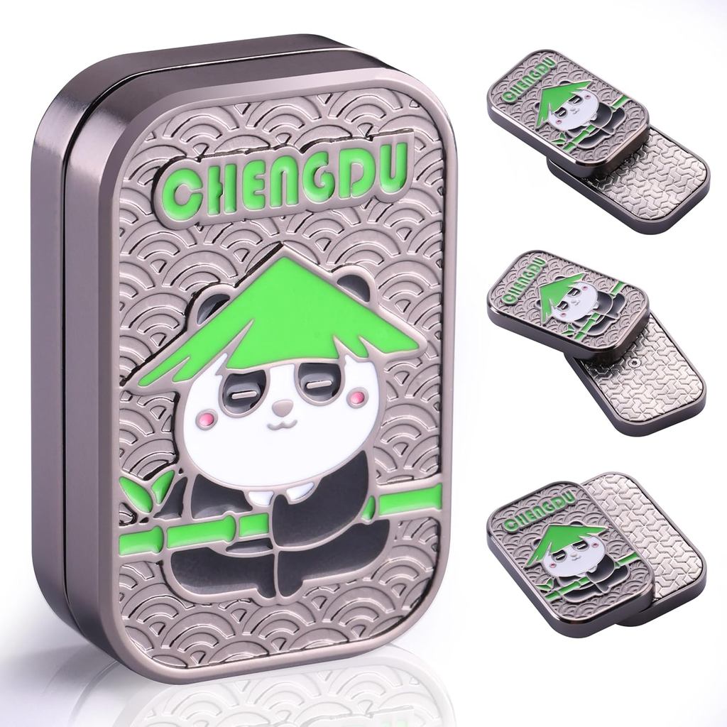 Fidget Slider Fidget ของเล่นผู้ใหญ่โลหะ Fidget Slider แม่เหล็ก EDC Haptic Fidget ของเล่นสําหรับผู้ให