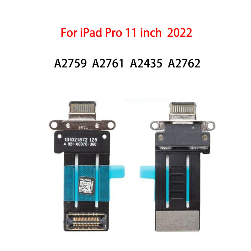 แท่นชาร์จ USB Dock Port Flex Cable สําหรับ iPad Pro 11 นิ้ว 2022 A2759 A2761 A2762 A2435