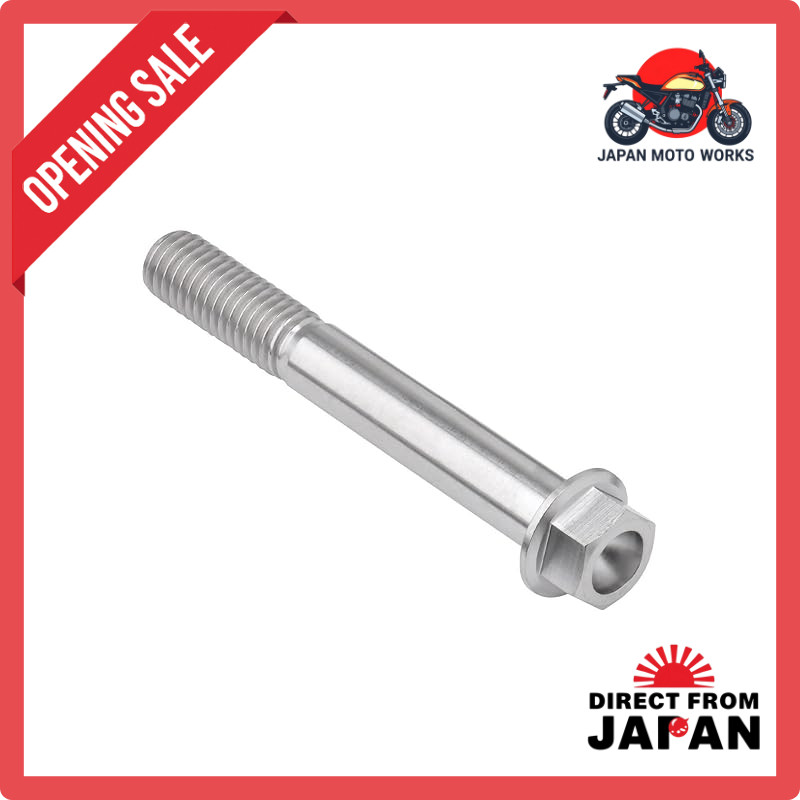 ZETA RACING Titanium Flange Bolt M8×60mm P=1.25 Dirt Freak DIRTFREAK D6655 (Former Part Number: ZT03