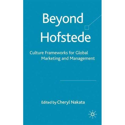 [BnB] USED Beyond Hofstede: กรอบวัฒนธรรมสําหรับการตลาดและการจัดการระดับโลก โดย Cheryl Nakata (เอ็ด) 