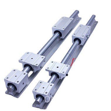 ตัวเลื่อนประเภทกล่องเปิด Linear หน่วยเลื่อน SBR25UU Slider รางคู่มือทรงกระบอกขายตรงปริมาณมาก NHRF