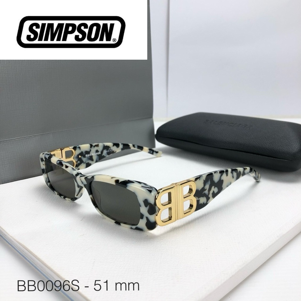 ลดราคา Newของแท้ 100% Balenciaga sunglasses BB0096Sของแท้ 100%