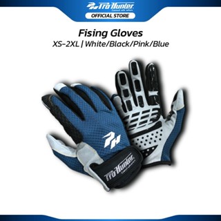 ถุงมือตกปลา Prohunter Fishing Gloves แบบเปิดนิ้ว เต็มมือ แห้…