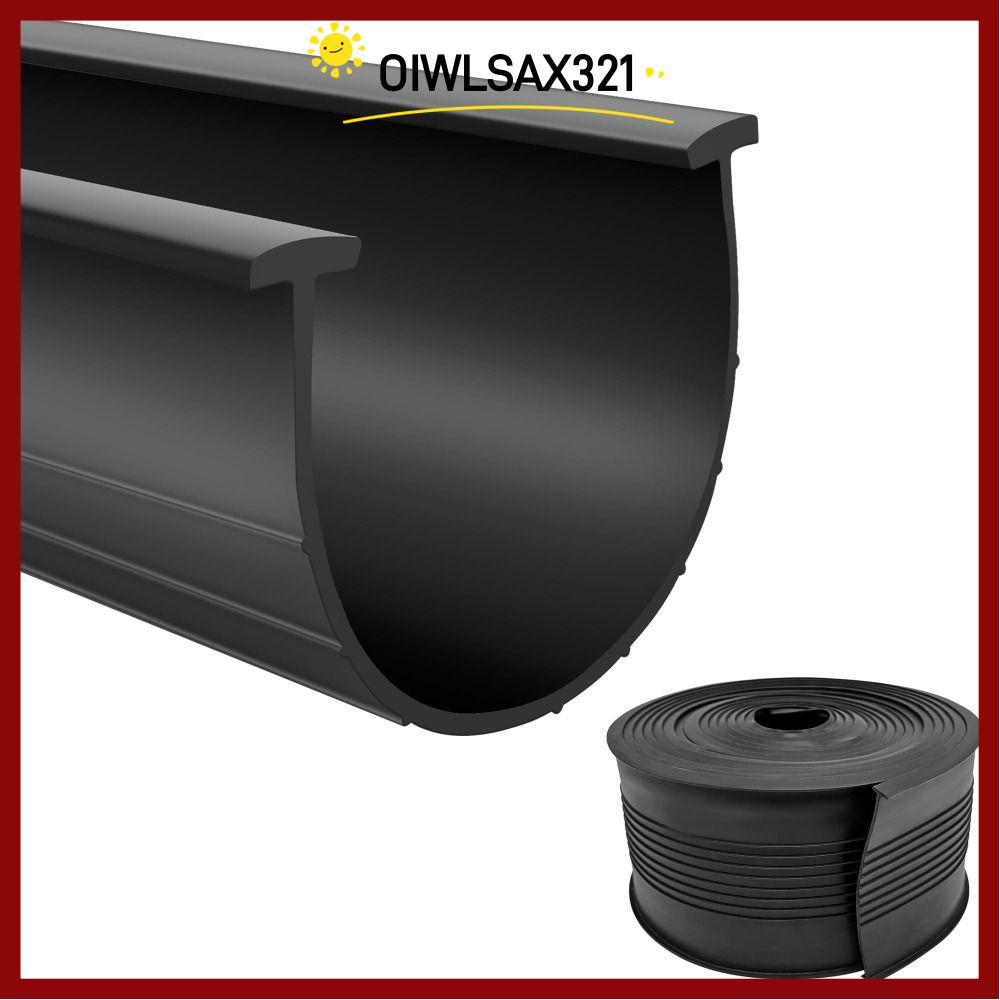 OIWLSAX321 T Ends แถบปิดผนึก, 1/3/5m U-Shape โรงรถประตูด้านล่างซีล,ทนทานไม่เปลี่ยนรูปยางสวมใส่ความต้
