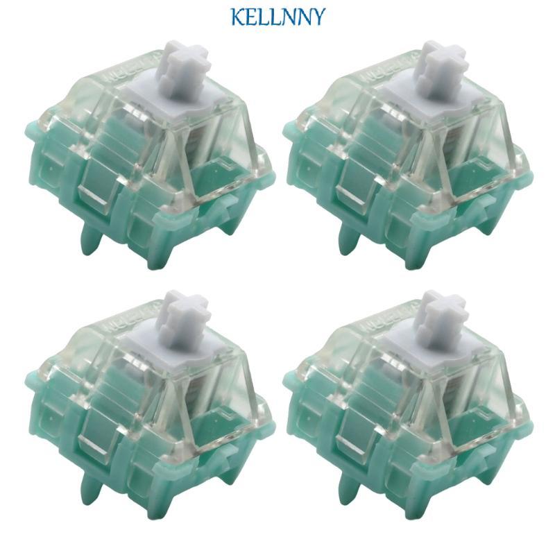 Kellnny Gateron Magnetic Gaming Magneto Switches โลหะพลาสติกสําหรับคีย์บอร์ด Megnetic ทําความสะอาดง่