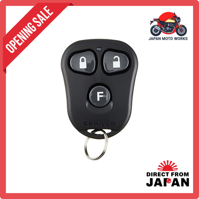 Kijima Motorcycle Parts Replacement Remote for Cycle Alarm Gorilla HZ-400 HZ-403