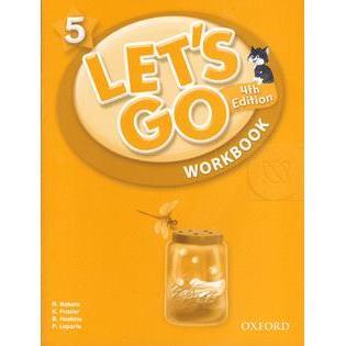 Bundanjai (หนังสือ) Let's Go 4th ED 5 : Workbook (P)