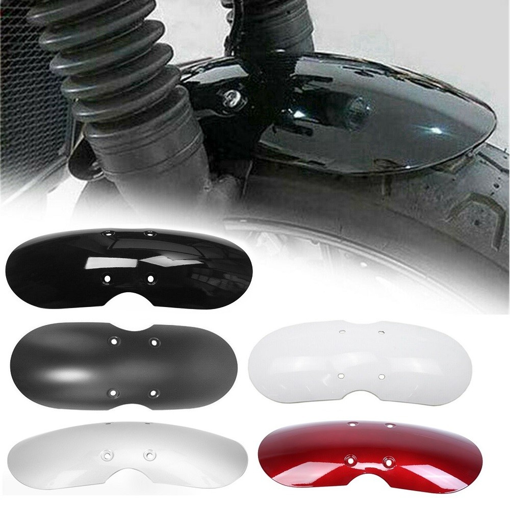ด้านหน้า Fender Splash Mudguard ฝาครอบสําหรับ Triumph Bonneville T100 T120 สีดํา 02-16, Scrambler 06-16, Thruxton 04-16