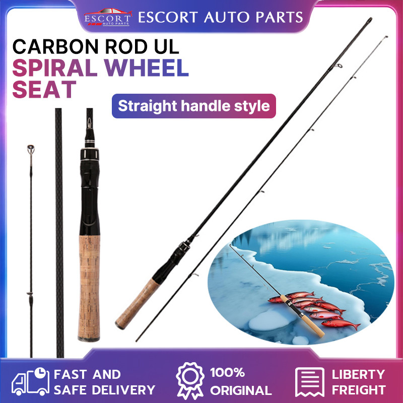 86 ซม.-1.98 ม. SPINNING UL High Carbon Fishing Rod Ultralight Fishing Rod Spinning Rod